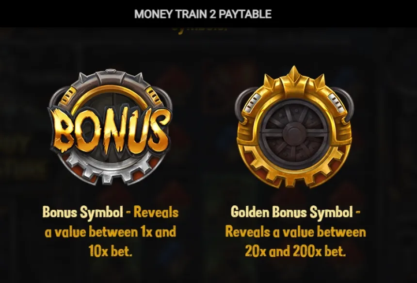 Bonusspiel und Freispiele Money Train 2