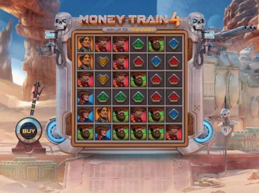 Funktionen des Money Train 4-Slots